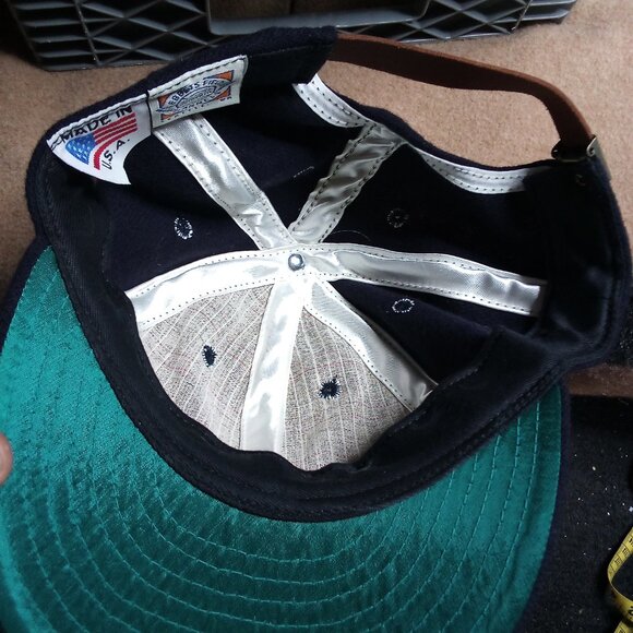 Ebbets Field Flannels Pacific Coast League Wool Strap Hat Cap - Picture 6 of 7